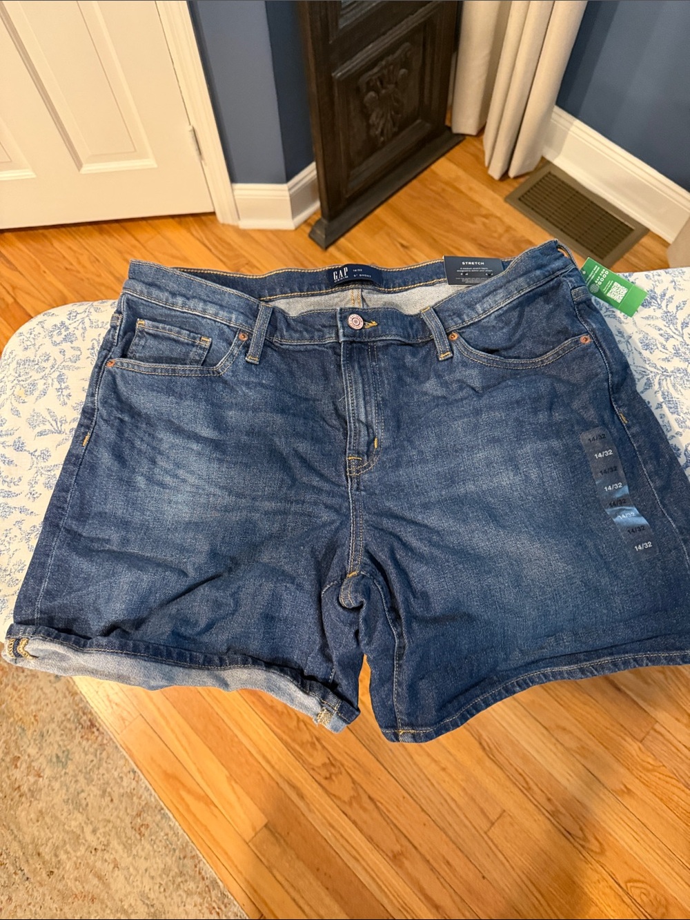 GAP Indigo Blue Casual Denim Shorts